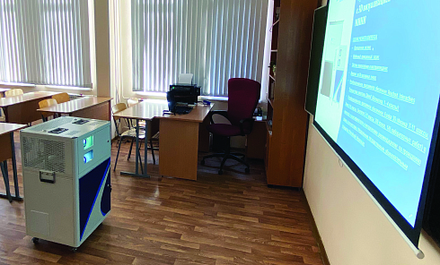 система вывода медиаконтента мини